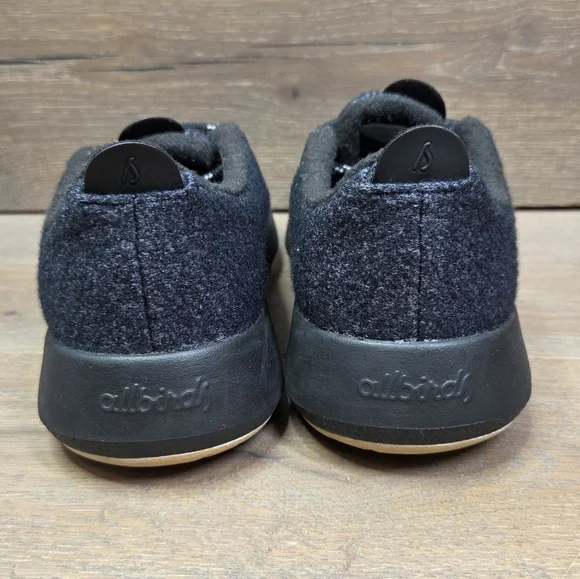 Allbirds Woolrunner Women's Dark Gray Sneakers Merino Wool - Picture 6 of 14